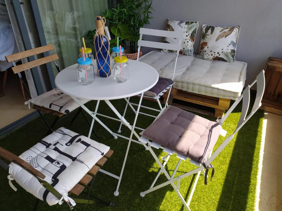 בנידורם Junto Playa Levante Con Terraza Chill-Out-2 Wcs-A Estrenar Gemelos 23 מראה חיצוני תמונה