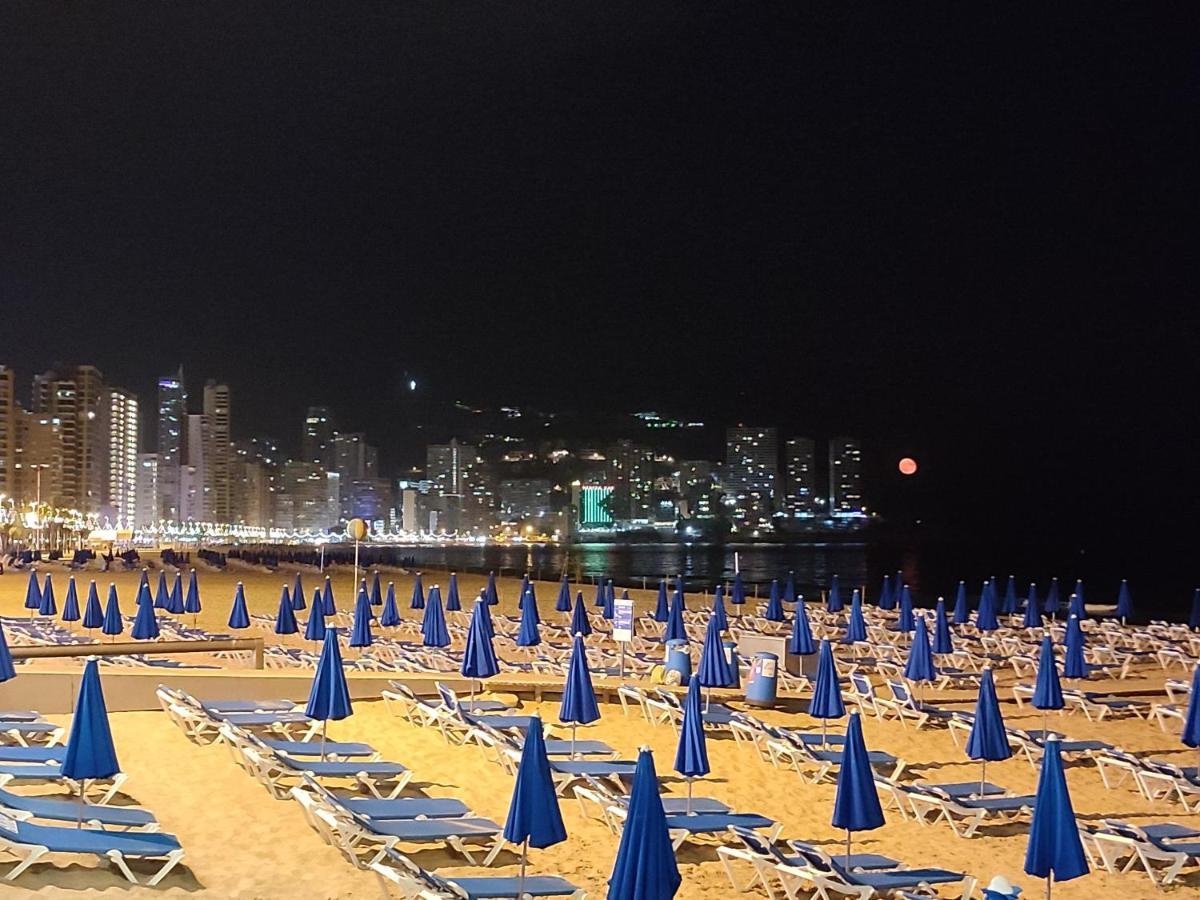 בנידורם Junto Playa Levante Con Terraza Chill-Out-2 Wcs-A Estrenar Gemelos 23 מראה חיצוני תמונה